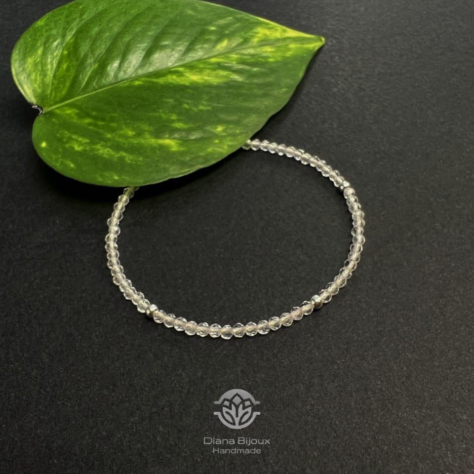 Brățară Cristal de stanca si Argint 925